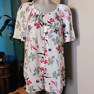 Style & Co. Plus Floral Top NEW With Tags